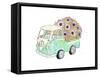 Flower Truck V-Catherine McGuire-Framed Stretched Canvas