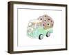 Flower Truck V-Catherine McGuire-Framed Art Print