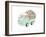 Flower Truck V-Catherine McGuire-Framed Art Print