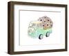 Flower Truck V-Catherine McGuire-Framed Art Print