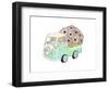 Flower Truck V-Catherine McGuire-Framed Art Print