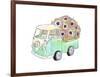 Flower Truck V-Catherine McGuire-Framed Art Print