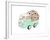 Flower Truck V-Catherine McGuire-Framed Art Print