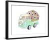 Flower Truck V-Catherine McGuire-Framed Art Print