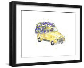 Flower Truck VI-Catherine McGuire-Framed Art Print