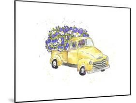 Flower Truck VI-Catherine McGuire-Mounted Art Print