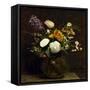 Flower: Tulips, Camelias and Hyacinths-Henri Fantin-Latour-Framed Stretched Canvas