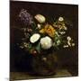 Flower: Tulips, Camelias and Hyacinths-Henri Fantin-Latour-Mounted Giclee Print