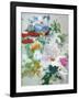 Flower Varity 1-Design Fabrikken-Framed Art Print