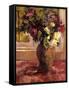 Flower Vase In the Window-Allayn Stevens-Framed Stretched Canvas