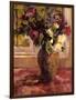 Flower Vase In the Window-Allayn Stevens-Framed Art Print