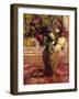 Flower Vase In the Window-Allayn Stevens-Framed Art Print