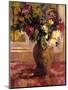 Flower Vase In the Window-Allayn Stevens-Mounted Art Print