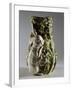 Flower Vase Representing Rabbit and Cabbage-null-Framed Giclee Print