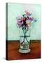 Flower Vase-Andr? Burian-Stretched Canvas