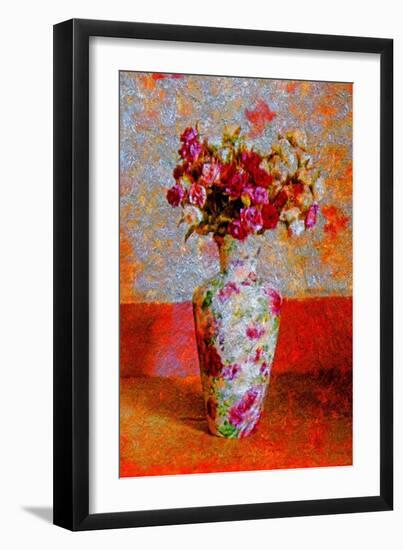 Flower Vase-Andre Burian-Framed Giclee Print