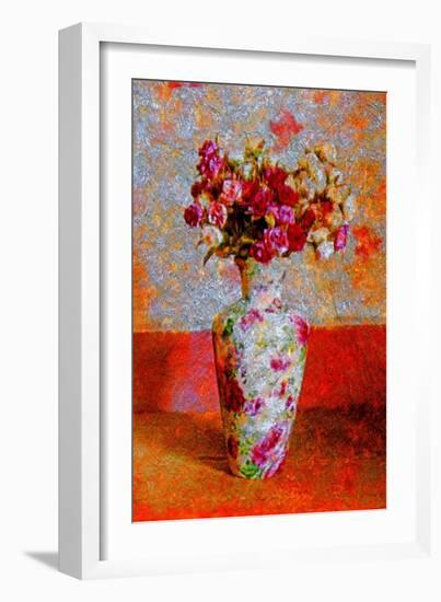 Flower Vase-Andre Burian-Framed Giclee Print