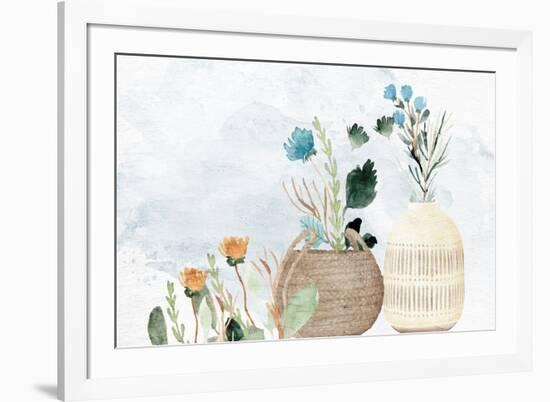 Flower Vases 2-Kimberly Allen-Framed Art Print