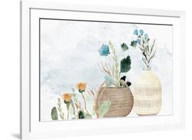 Flower Vases 2-Kimberly Allen-Framed Art Print