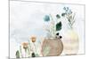 Flower Vases 2-Kimberly Allen-Mounted Art Print