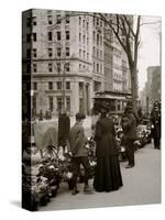 Flower Venders I.E. Vendors Easter Display, New York-null-Stretched Canvas