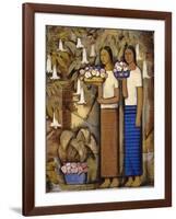 Flower Vendors-Alfredo Ramos Martinez-Framed Art Print