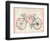Flower Vintage Bicycle-studiohome-Framed Art Print