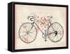 Flower Vintage Bicycle-studiohome-Framed Stretched Canvas