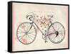 Flower Vintage Bicycle-studiohome-Framed Stretched Canvas