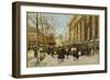 Flower Walk-Eugene Galien-Laloue-Framed Giclee Print