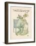 Flower Wedding Described by Two Wallflowers Lad's Love Courts Miss Meadowsweet-Walter Crane-Framed Art Print