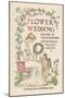 Flower Wedding Described by Two Wallflowers Title Page-Walter Crane-Mounted Art Print