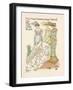 Flower Wedding Described by Two Wallflowers-Walter Crane-Framed Art Print