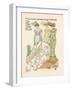 Flower Wedding Described by Two Wallflowers-Walter Crane-Framed Art Print