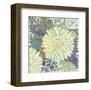 Flower with Fabric-Erin Clark-Framed Art Print