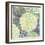 Flower with Fabric-Erin Clark-Framed Giclee Print