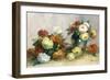 Flower Wreaths, C.1880-Pierre-Auguste Renoir-Framed Giclee Print