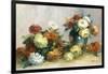 Flower Wreaths, C.1880-Pierre-Auguste Renoir-Framed Giclee Print