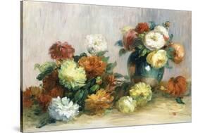 Flower Wreaths, C.1880-Pierre-Auguste Renoir-Stretched Canvas