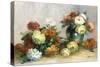 Flower Wreaths, C.1880-Pierre-Auguste Renoir-Stretched Canvas