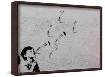 'Flower' Print - Banksy | AllPosters.com