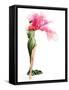 Flower-José Luis Villar-Framed Stretched Canvas