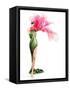 Flower-José Luis Villar-Framed Stretched Canvas
