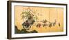 Flowercart With Children I-Shumboku Ooka-Framed Premium Giclee Print