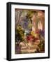 Flowered Courtyard-Betty Carr-Framed Art Print