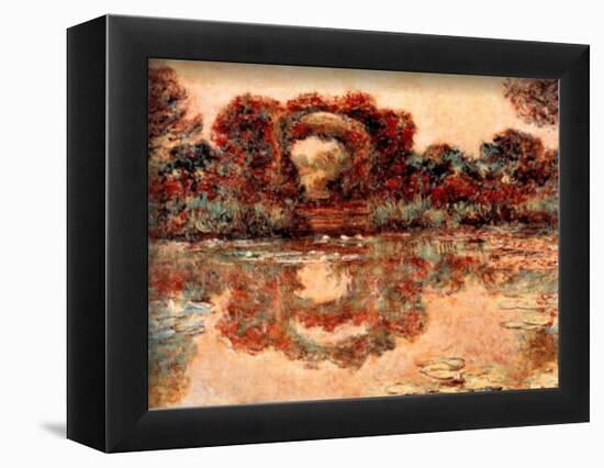 Flowering Arches Arceaux Fleuris-Claude Monet-Framed Mini Poster