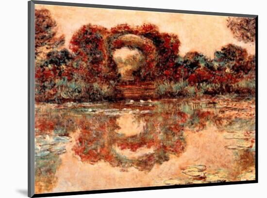 Flowering Arches Arceaux Fleuris-Claude Monet-Mounted Mini Poster