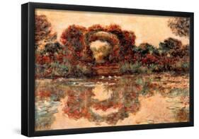 Flowering Arches-Claude Monet-Framed Poster