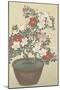 Flowering Azalea-Ohara Koson-Mounted Art Print