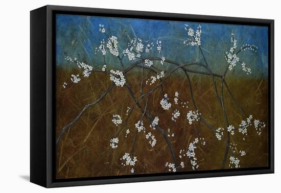 Flowering Blackthorn 5, 2008-Richard Pomeroy-Framed Stretched Canvas
